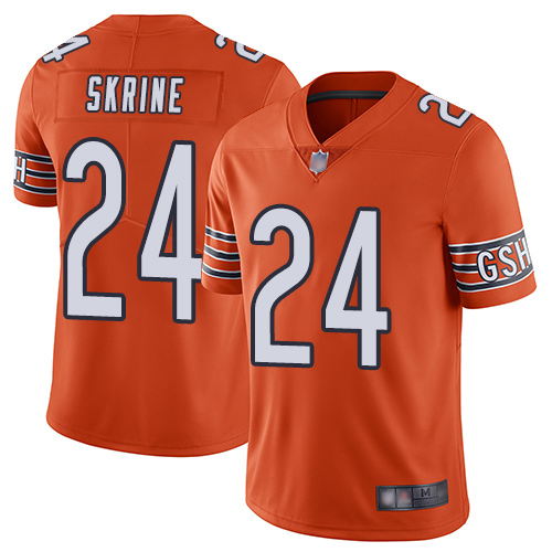 Chicago Bears Limited Orange Men Buster Skrine Alternate Jersey NFL Football #24 Vapor Untouchable
